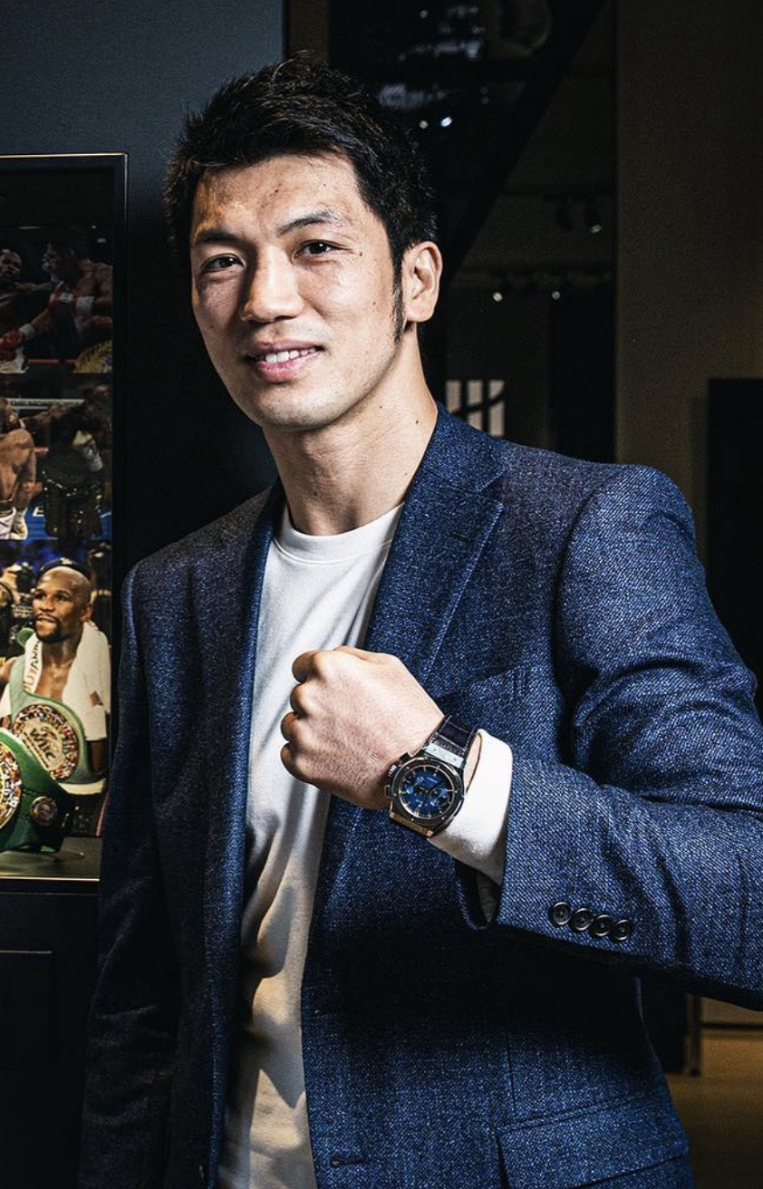 Professional boxer Ryota Murata - middleweight division