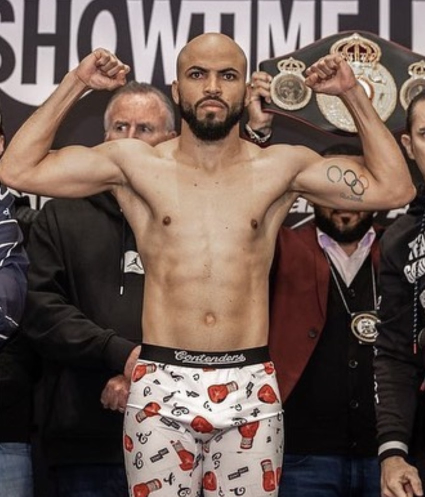 Professional boxer Hector Garcia - featherweight division