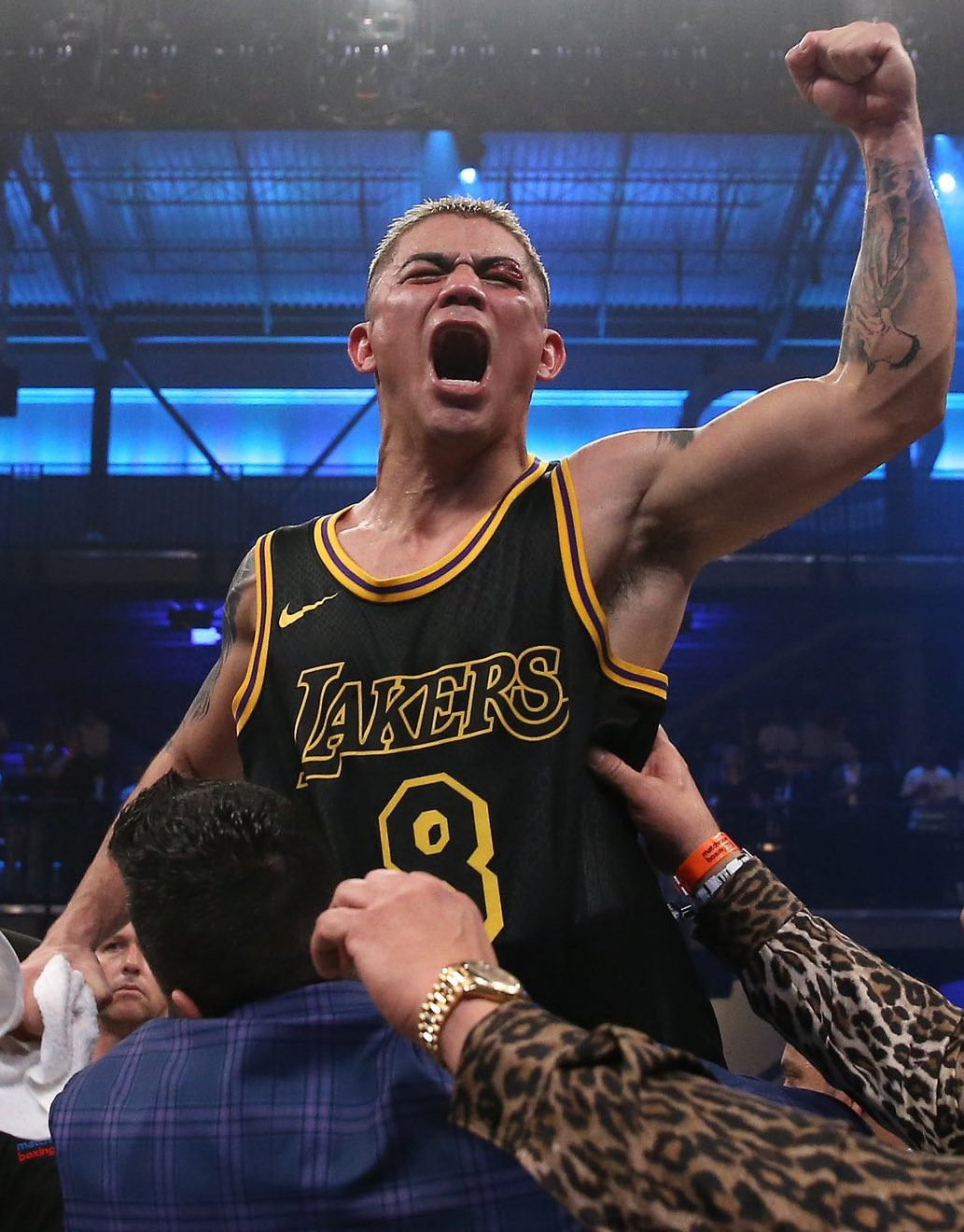 Professional boxer Joseph Diaz Jr. - lightweight division