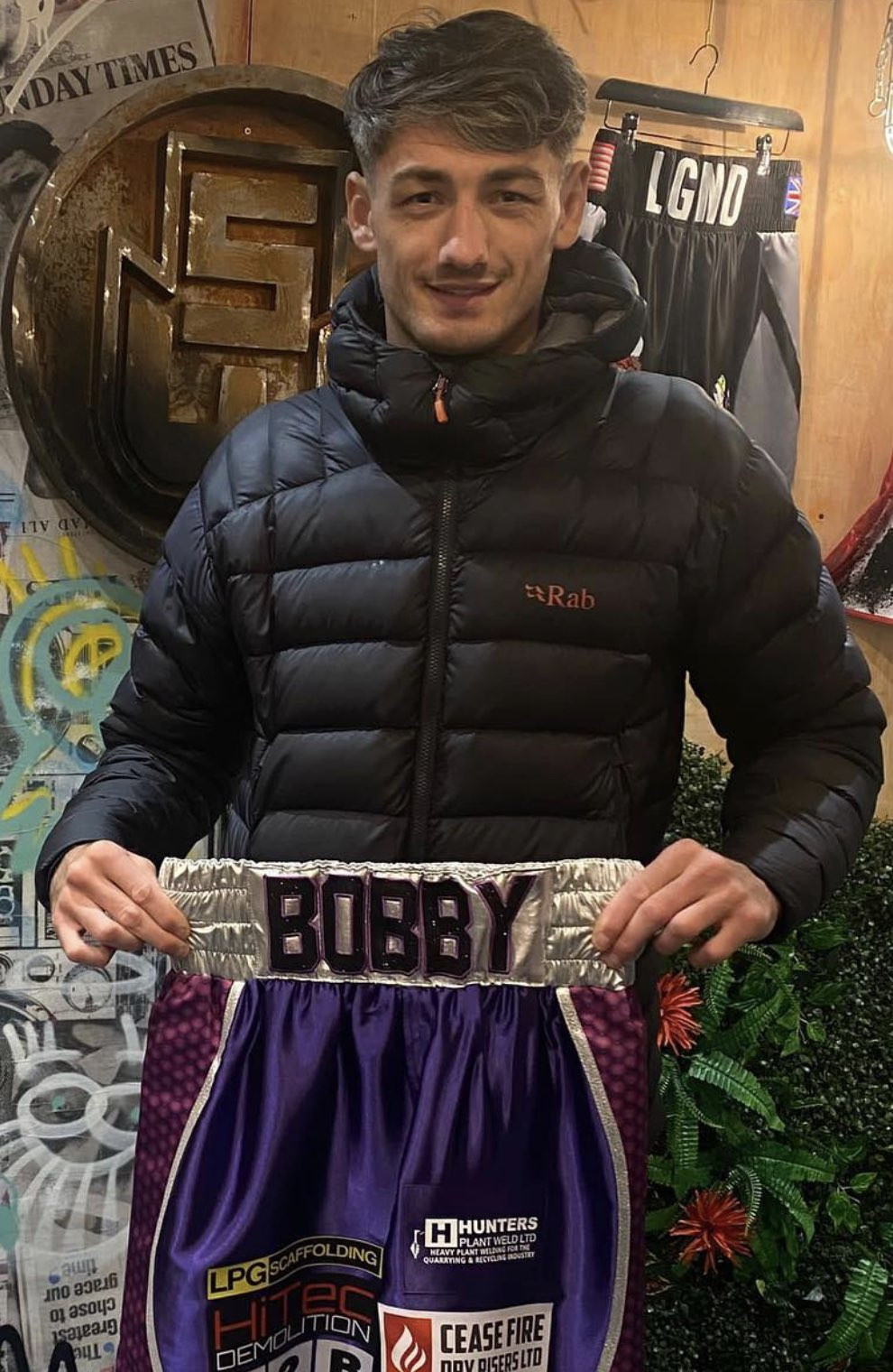 Professional boxer Jack Cullen - middleweight division