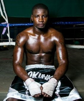 Professional boxer Fredrick Lawson - welterweight division
