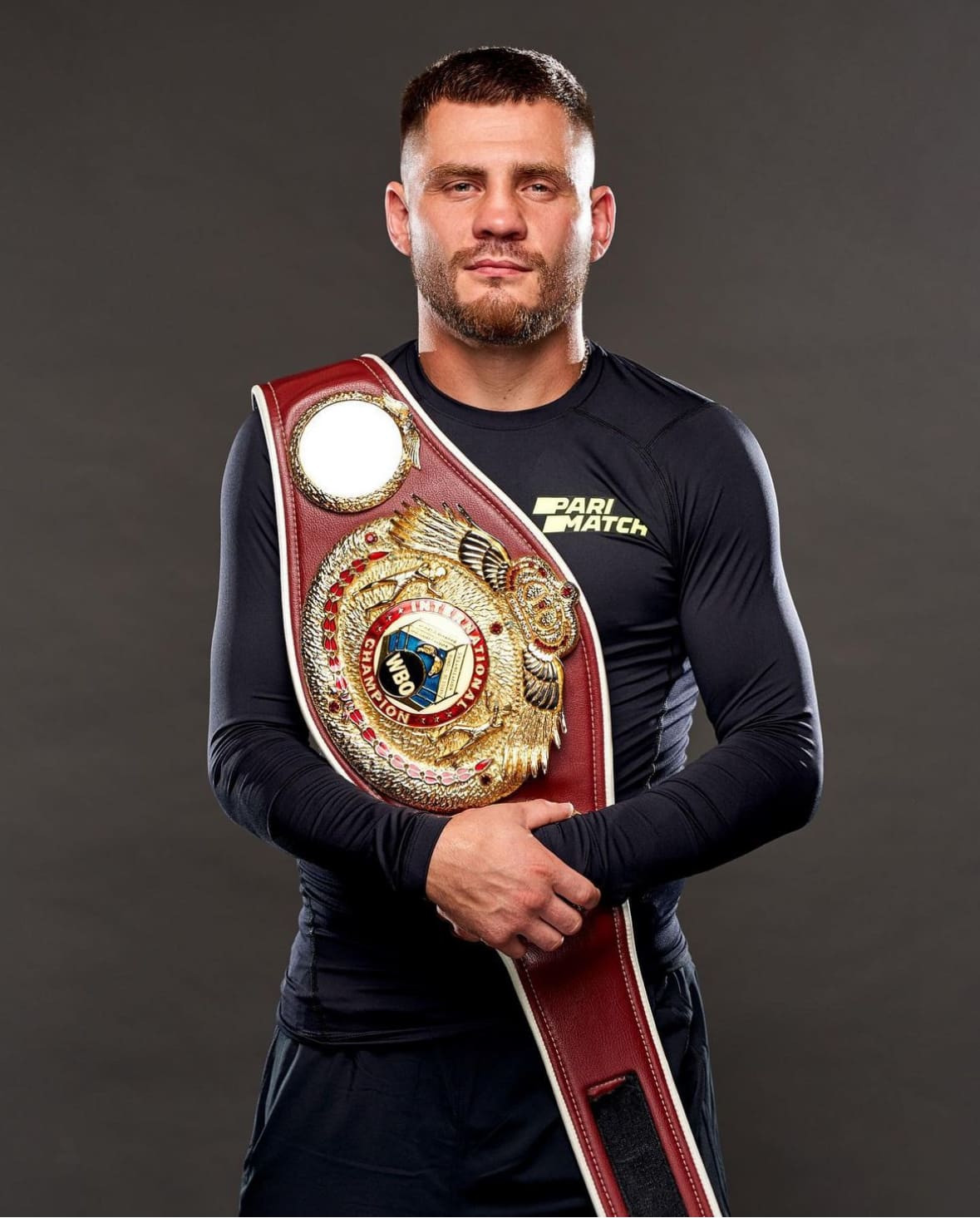 Professional boxer Denys Berinchyk - lightweight division
