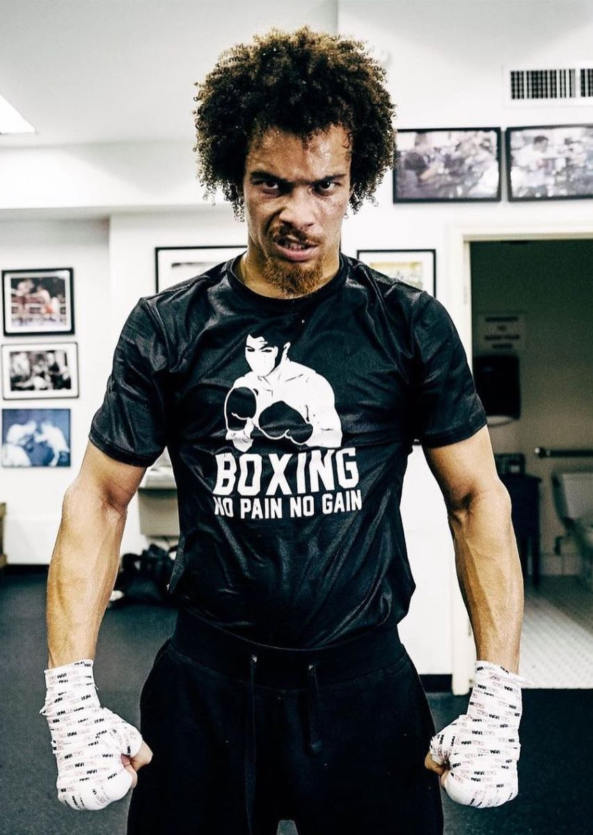 Professional boxer Blair Cobbs - welterweight division