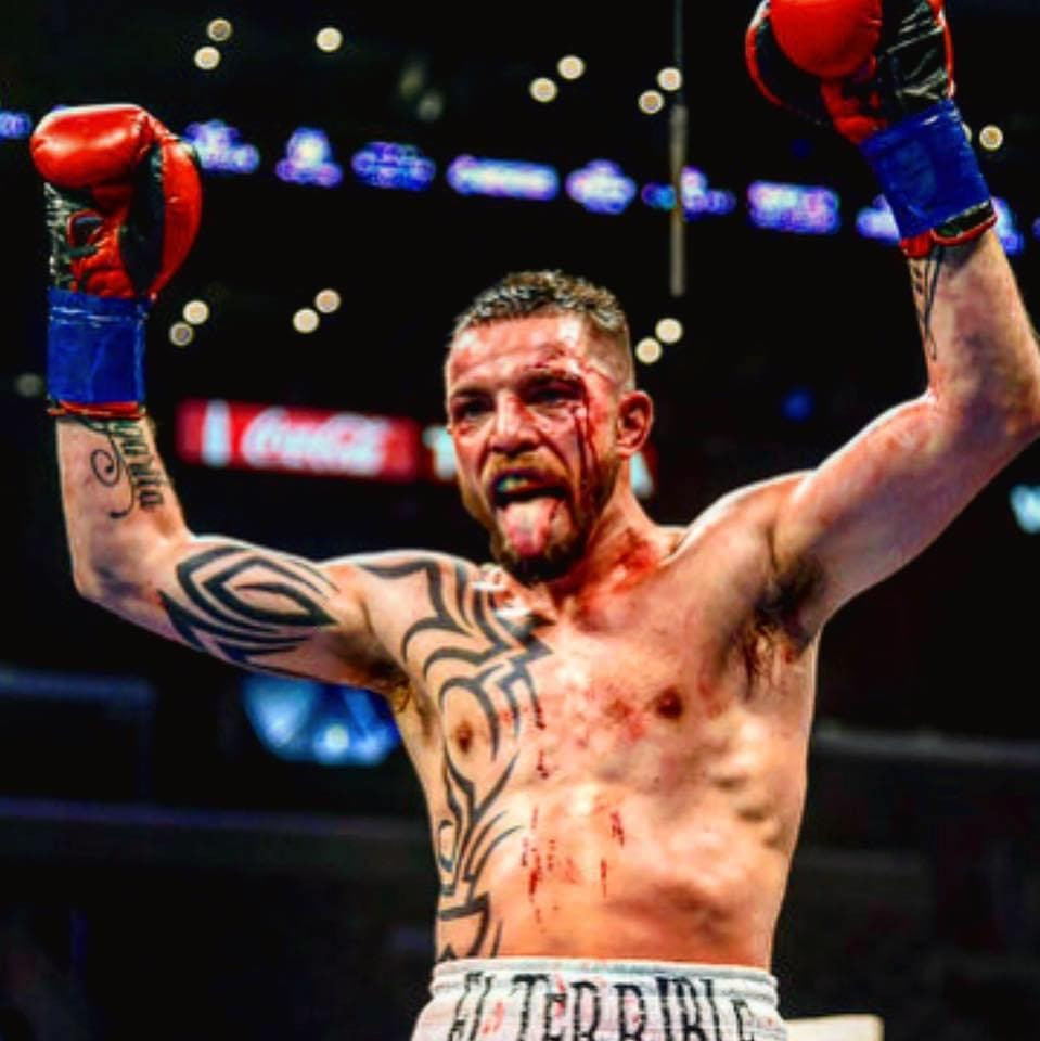 Professional boxer Ivan Redkach - lightweight division