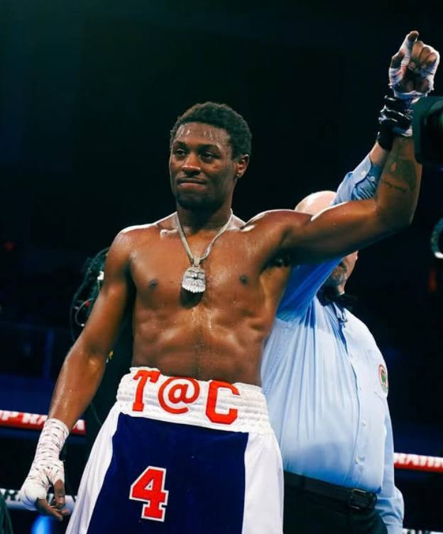 Professional boxer Jahi Tucker - middleweight division