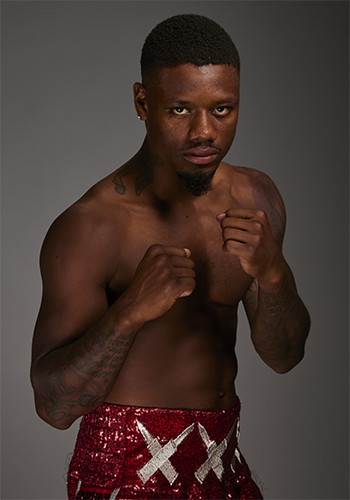 Professional boxer Austin Williams - middleweight division