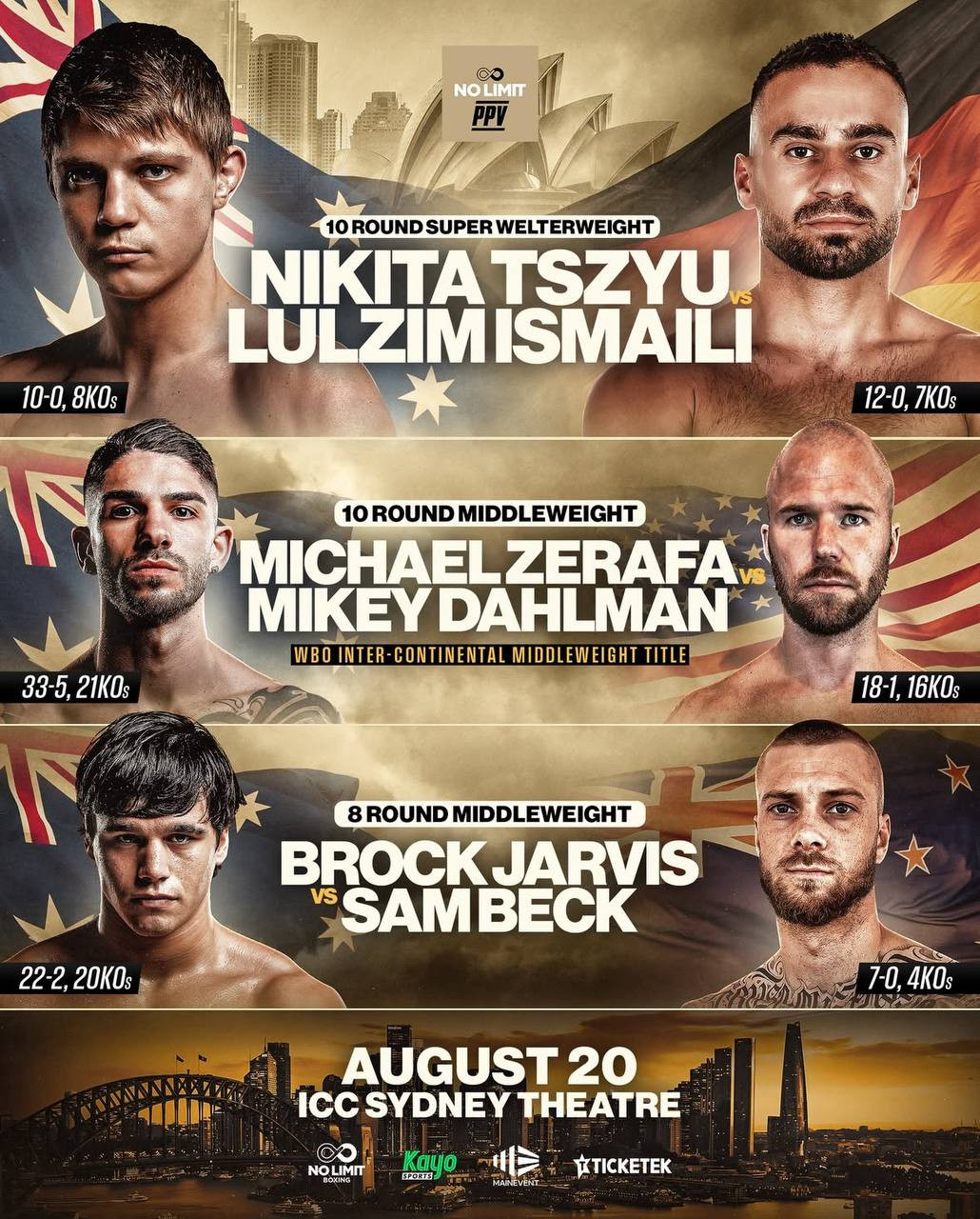 Tszyu vs. Ismaili