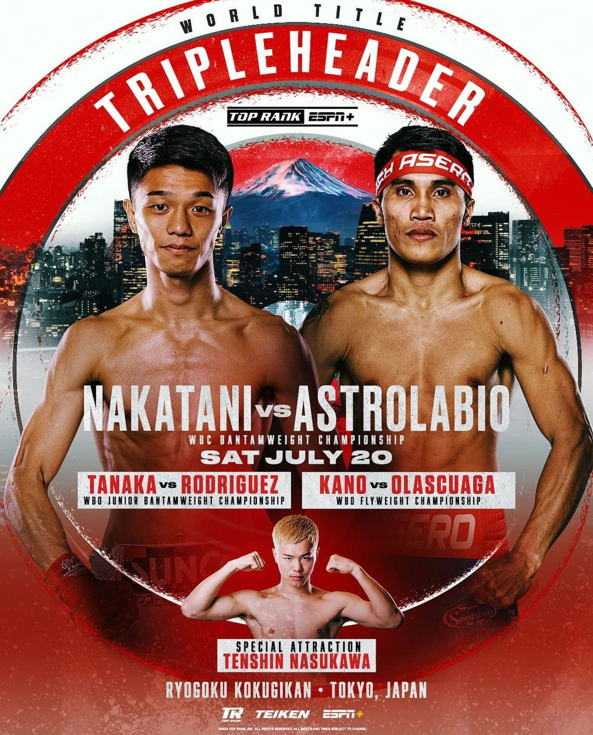 Nakatani vs. Astrolabio