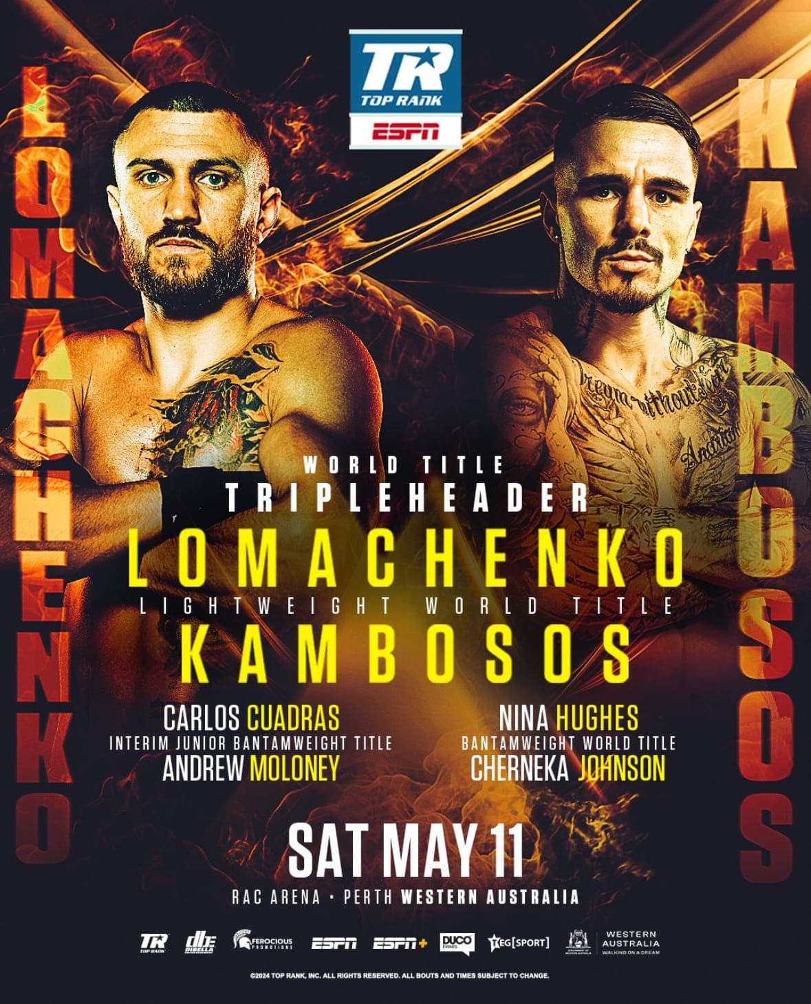 Lomachenko vs. Kambosos