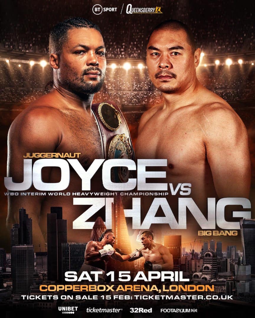 Joe Joyce vs. Zhilei Zhang