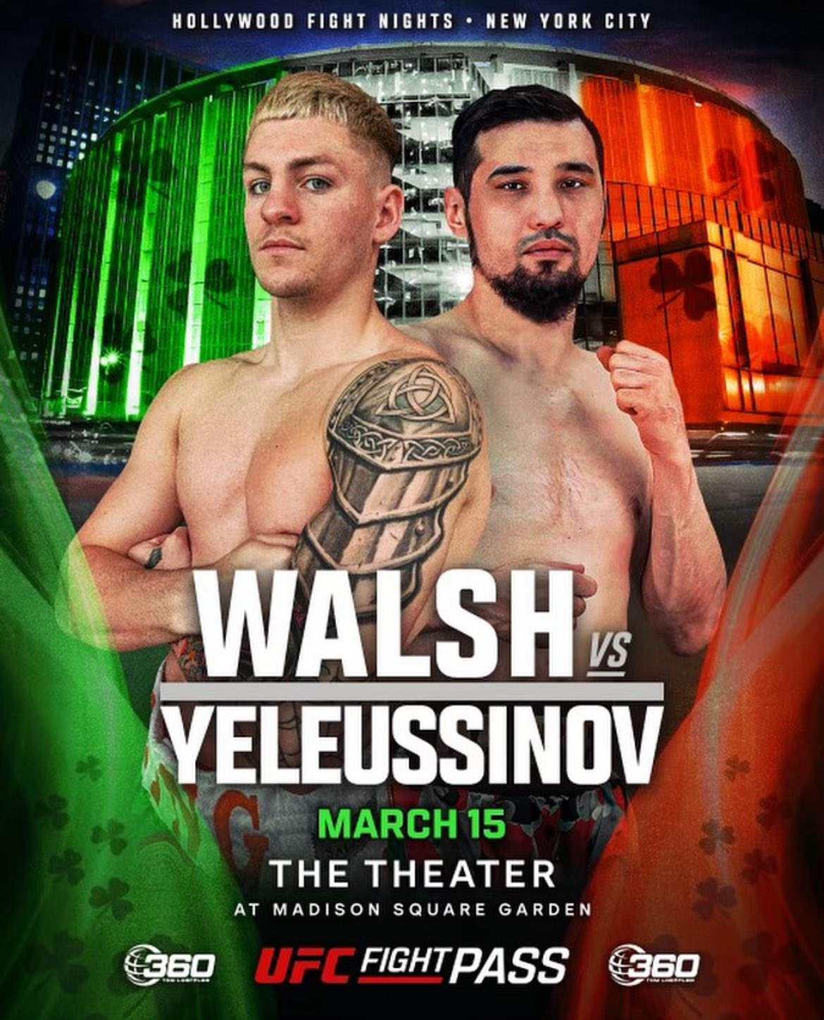 Walsh vs. Yeleussinov