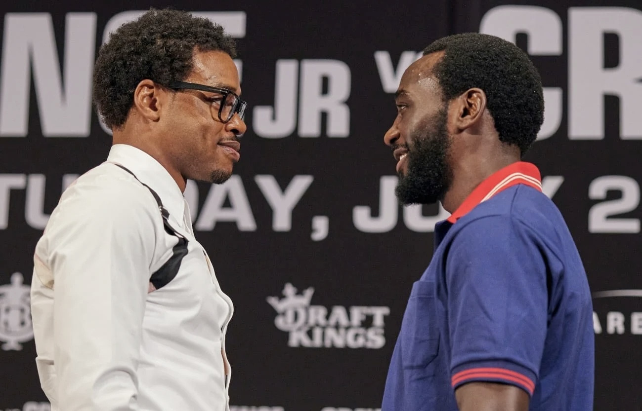 Fishing metaphors abound as Spence and Crawford anticipate welterweight showdown