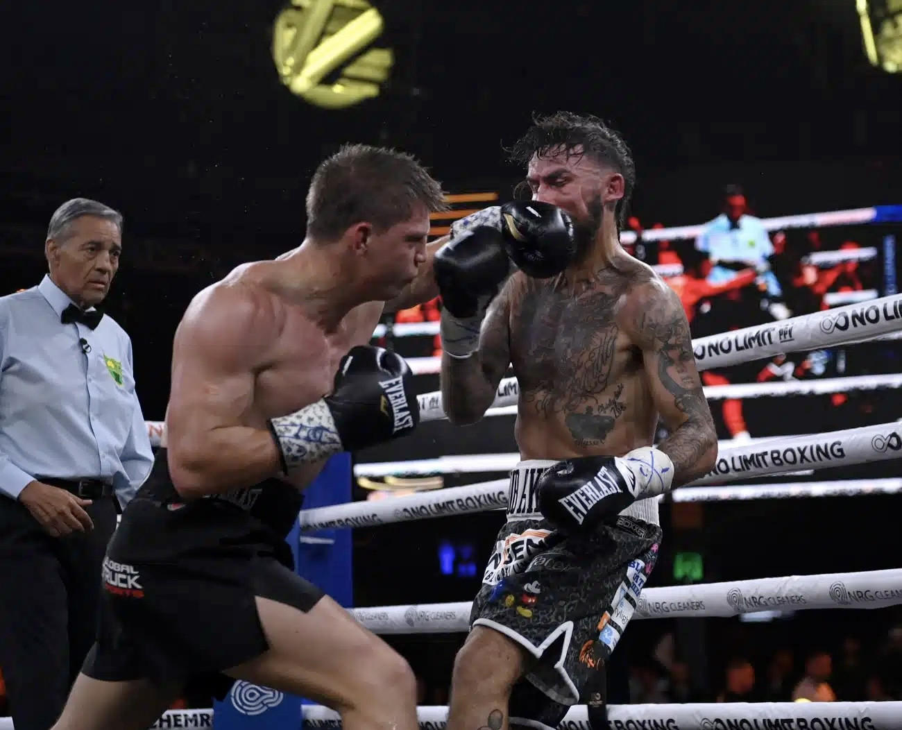 Nikita Tszyu overcomes knockdown in a fight with Jack Brubaker in Sydney