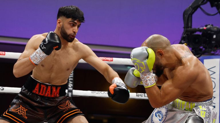 Adam Azim triumphs in Wolverhampton, securing the EBU Super Lightweight title