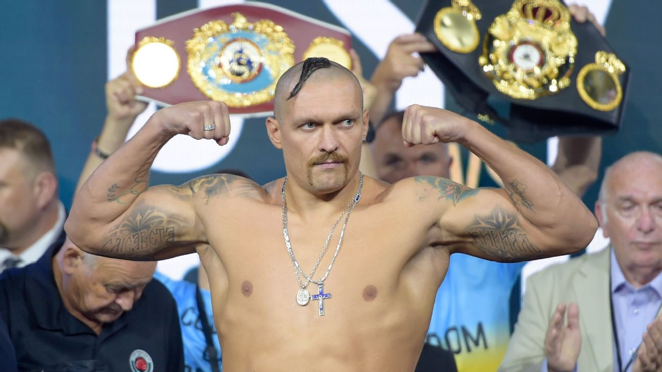 Usyk embraces delay with grace