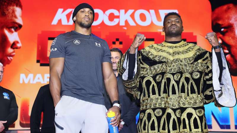 Anthony Joshua says Francis Ngannou is the biggest challenge of his career