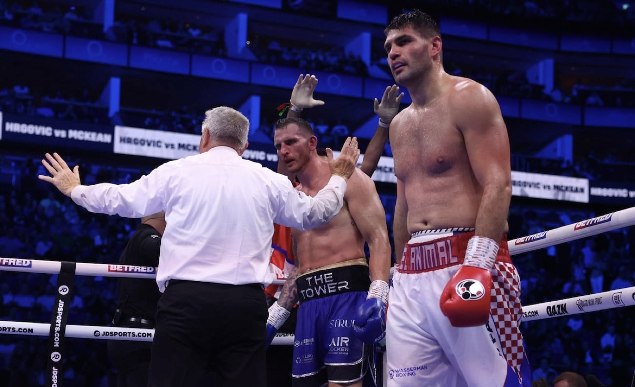 Hrgovic eyes IBF title clash with Joshua following Usyk-Fury bout