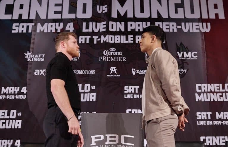 De La Hoya vows support for Munguia against Canelo in heated matchup