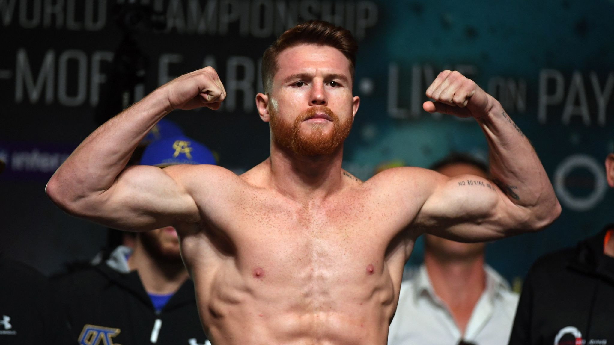 Canelo Alvarez is ready to take on Crawford