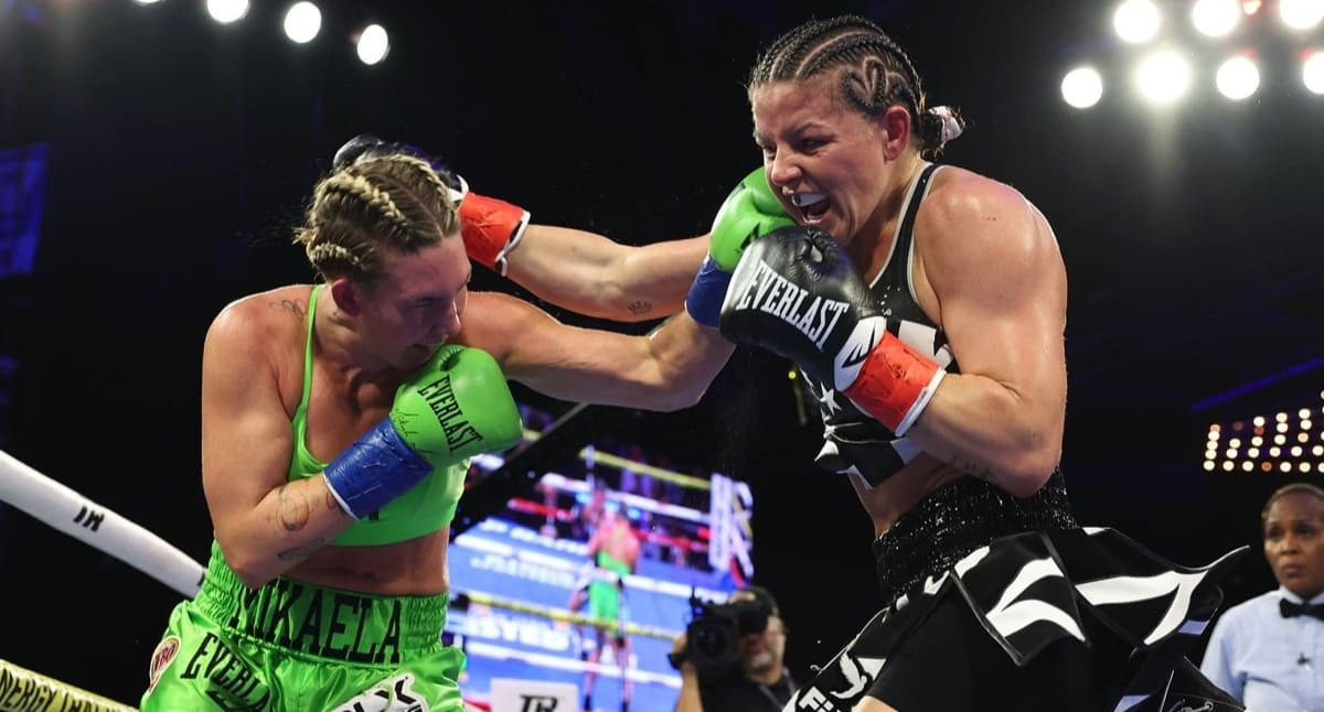 Girls boxing night