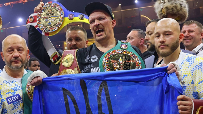 Usyk vs. Paul in MMA