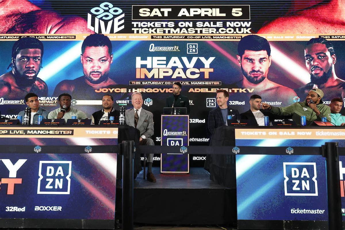 Is Joe Joyce slow like fog?