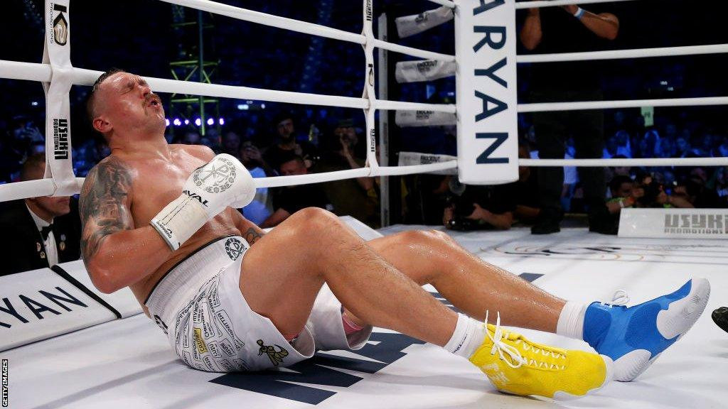 The first man to KO Usyk
