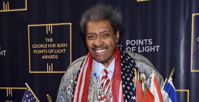 Don King tries to stop Miller vs. Hunter